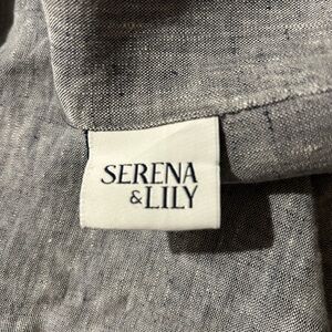 Serena and Lilly linen duvet cover size King